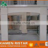 Cheap Natural White Marble Fireplace Surround Mantel RST-FP-SY0081 thumbnail-1