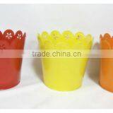 Galvanived Round Shape Plant Pot thumbnail-1