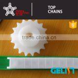 40P-60P Chemical and Medicine Industries Plastic PP Flat Top Chain and Sprocket thumbnail-2