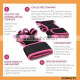 Amazon Best Seller Gym Workout Grips,Fitness Cross Training Gloves,Wrist Wraps Crossfit Gloves For WOD Weight Lifting thumbnail-3