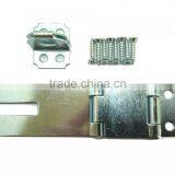 Popular 4" Garage Door Steel Padlock Clasp Hasp and Staple, Regular Hasps and Staple thumbnail-1