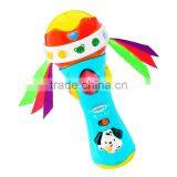 Dongguan ICTI GSV Factory Plastic Battery Operated Electronic Wireless Cartoon Microphone Toys/ Music Instrument Toys For Kids