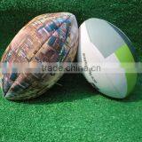 2013 Best Selling Custom Fashion Colorful Mini Neoprene American Football Rugby Ball thumbnail-1
