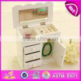 Customize Handmade Mini Wooden Jewelry Storage With Drawer W09E018-S thumbnail-4