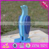 2017 New Product Diy 3d Penguin Wooden Animal Jigsaw Puzzles W14G041 thumbnail-5