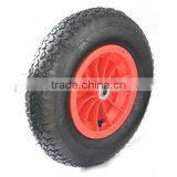 4.00-8 Pneumatic Wheel With Plastic Rim thumbnail-1