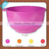 Custom Make Eco-Friendly Feature and Melamine Mixing Plastic Bowl With Handle thumbnail-2