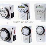 Low-cost Mechanical Timer,24 Hours Mechanical Timer With Switch & Two Side Outlets thumbnail-3