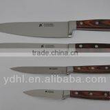 Forged Wood Handle Kitchen Knife Set thumbnail-1