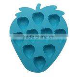 11098 Popular Baking Tools Silicone Strawberry Shape Cake Moulds thumbnail-4