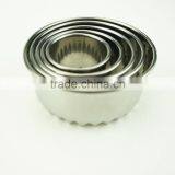 47099 5 Pcs Round Shape Stainless Steel Cookie Cutter Set thumbnail-3