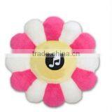 Cute Flower Shape Plush Cushion Speaker thumbnail-1