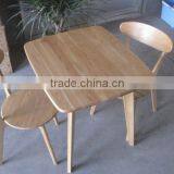 2015 Qing Dao Morden Solid Wood Chair for Living Room Restaurant Chair and Table thumbnail-5