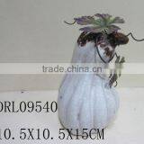 White Pumpkin Ceramic Decorations Festival Holloween Decorations thumbnail-4