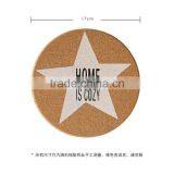 Custom Sublimation Blank Cork Coasters Soft Wood Coasters Coffee Cups Mats thumbnail-4