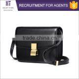 Best Selling Fashion Vintage Woman Strap Messenger Bags Good Quality Ladies Small Genuine Split Cow Leather Sling Shoulder Bag thumbnail-4