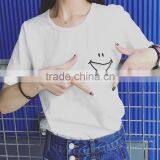 Embroidered T-shirt Women's 100% T-shirt Wholesale From China thumbnail-1