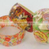 Plastic Printed Bangle Bracelet thumbnail-1