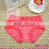 Soft Modal Fabric Red Gelegance Frilly Sexy Knickers thumbnail-1