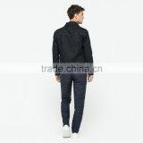 Wholesale Custom Plain Black Winter Man Jacket Denim Factory Price thumbnail-2