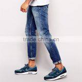 Custom High Quality Mens Ripped Jeans thumbnail-4