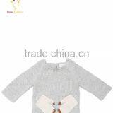 Girls Wool Knit Sweater,Cashmere Wool Knitted Sweater For Girls thumbnail-2