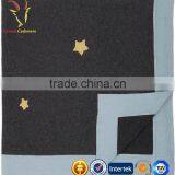High Quality 100% Wool Cashmere Infant Blanket Baby Blanket thumbnail-2