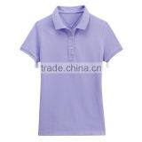 95% Cotton 5% Spandex Wholesale Unbranded Women Cheap Polo Shirts thumbnail-2