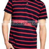 Men's Polo Short Sleeve Polo Shirt With Stripe thumbnail-1