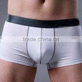 Hot Sale 93% Cotton and 3% Spandex 4 Colors For Choice Men's Cotton Boxer Shorts Underwear thumbnail-2