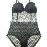 Ladies Newest Design Transparent Lace Evening Sexy Big Breast Lingerie thumbnail-3