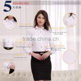 2015 New Design Tops Of Long Sleeve Women's Formal Shirt (DSHL013) thumbnail-3