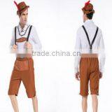 Walson Clothes Apparel China Supplier Sale Adult Sexy Bavarian Costume Man Oktoberfest Cosplay Costumes for Party thumbnail-2