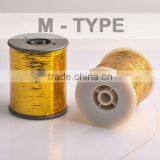 Direct Factory Metallic Yarn Price,real Gold Thread,yarn Manufacturer From China thumbnail-2
