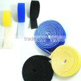 Hotsell Colourful OEM&ODM Logo Printed Customized Nylon Hook & Loop Cable Tie With Fashionable Design thumbnail-1