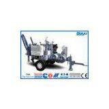 110kv Transmission Line Stringing Equipment Main Pump German Rexroth Max Intermittent Pull 4 Tons 40