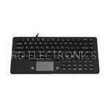 Brushed IP68 64 Keys Industrial Keyboard With Flat Keys and Touchpad MKB-64FA-TP thumbnail-1