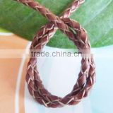 The actural leather!!! Brown leather cords 100m China factory direct sale