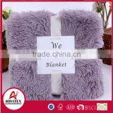Fashion Pattern pv Long Pile Fake Fur Throw Micromink Blanket thumbnail-1