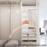 Plywood Cloth Hanger for Garment Boutique Laminated Wooden Hanger thumbnail-2
