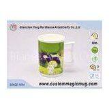Ceramic Travel Colour Changing Coffee Magic Photo Mugs With Special Handle