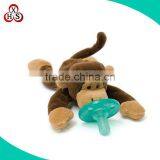Custom Plush Stuffed Toy Funny Pacifier Baby Pacifier With Plush Toy thumbnail-4