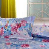 Factory Wholesale Cheap Bed Linen Single Size White Cotton Bed Sheets for Hotels and Hospitals BS388 thumbnail-3