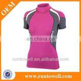 Custom Shorts Sleeve Rash Guard, Women Rash Guard