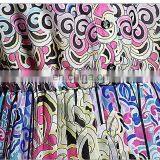 High Qualtiy Fashion Colorful Digital Printed 100% Silk Chiffon Long Sleeves Ladiyes Round Neck Maxi Dress thumbnail-5