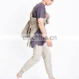 Factory Blank Distressed Short Sleeve Mens 100% Cotton t Shirts thumbnail-2