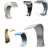 Swimming Pool Stainless Steel Waterfall Fountain
