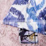 Custom Luxury Polyester Knitted Flannel Fleece Bed Quilt Cover Blanket thumbnail-2