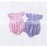 2019 New Flying Sleeve Stripe Baby Jumpsuit Cherry Print Baby Romper For 6m-2t Free Shipping thumbnail-4