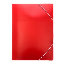 PP 3 flap folder, elastic folder for office for school, statioinery